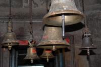 bells at Amareshvara temple entrance